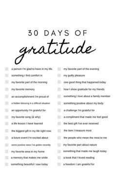 30 Days Of Gratitude, 5am Club, Gratitude Prompts, Healing Journaling, Journal Inspiration Writing, Gratitude Journal Prompts, Gratitude Challenge, Self Care Bullet Journal, Writing Therapy