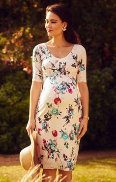 Tilly Maternity Shift Dress Painterly Floral by Tiffany Rose Outfit Pregnant, Maternity Wedding Dresses, Maternity Wedding, Pretty Little Dress, Painterly Floral, Cute Maternity Outfits