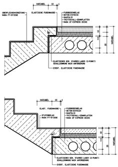 two drawings showing the steps and handrails