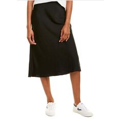 Vince Camuto Women's Skirt Black Size Xs A-Line Elastic Waist Solid Discover The Epitome Of Elegance And Comfort With The Vince Camuto Women's Skirt In A Captivating Black Shade. Perfect For Xs Sizes, This Skirt Boasts A Flattering A-Line Silhouette That Gracefully Skims Your Figure, Making It An Essential Addition To Any Fashion-Forward Wardrobe. The Elastic Waist Ensures A Snug And Comfortable Fit, Allowing You To Move Freely Throughout Your Day. Crafted From High-Quality Materials, This Skirt Black Knee-length Summer Skirt, Casual Black Summer Skirt, Black Casual Summer Skirt, Summer Black Relaxed Skirt, Black Midi Length Bottoms For Summer, Black Relaxed Fit Midi Skirt, Casual Black Knee-length Skirt, Black Knee-length Casual Skirt, Black Relaxed Fit Skirt