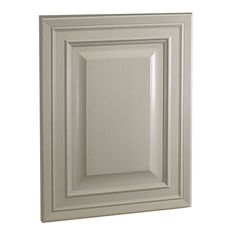 an image of a white cabinet door