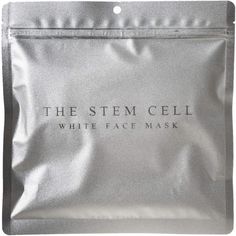 Akari The Stem Cell White Face Mask Japan With Love Cell Culture, Zipper Face, White Face Mask, Hydrolyzed Collagen, Plant Stem, White Face, Facial Mask, Fermenting, Stem Cells