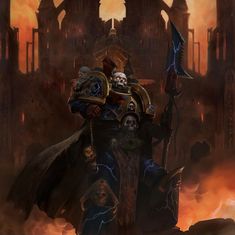 Chaos Space Marines, Chaos Legion, 40k Artwork, Warhammer Aos, Crow Art, Warhammer 40k Art, Gallery Artwork, Warhammer 30k, Warhammer Art