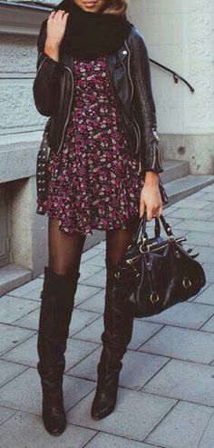 How To Wear Belts, Mode Boho, Bohol, Floral Fashion, 가을 패션, Grunge Fashion, Edgy Fashion