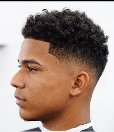 Curly Men, Fade Haircut Curly Hair, Self Haircut, Fade Haircut Styles, Drop Fade Haircut