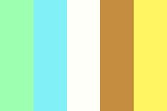 an image of a color palette with different colors