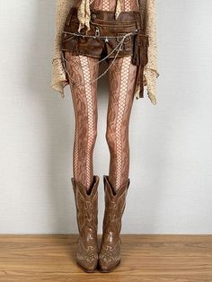 This price is for a pair of tights only, others are not included. Punk Tights, Fish Net Tights, Cool Tights, Brown Tights, Net Tights, Fish Net, Archive Fashion, Fishnet Tights, Fashion Tights