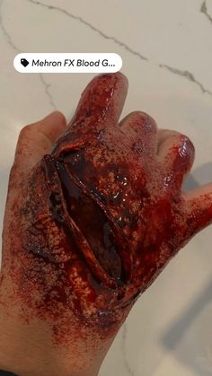 Difficulty: Medium     Mehron Products  • Coagulated Blood  • Liquid Latex  • Stipple Sponge Liquid Latex Makeup, Wound Makeup, Fake Wounds, Halloween Fx, Gore Makeup, Fake Makeup, Monster Makeup, Liquid Latex, Halloween Makeup Diy