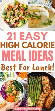 Here you get some easy high calorie meal idea for lunch or dinner. Easy Bulking Meal Prep, Meal Prep For The Week High Calorie, Healthy Calorie Dense Foods, High Calorie Dense Foods, High Calorie Vegetarian Meals, Meal Prep High Calorie, High Calorie Meals For Bulking, Easy Weight Gain Meals, High Calorie Lunch Weight Gain Meals