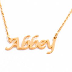 "Gold Plated Personalised Necklace Pendant  A Wonderful Gift for Mother's Day, Birthdays, Thank You, Wedding, Engagement or any other Special Occasion  *~ comes with Free Gift Box & Gift Bag  ~* Exceptionally High Quality Solid Product at an Amazing Price! ~ Tested & Certified by the UK's Largest Assay Office ~ Necklace Thickness : 1mm approx Necklace Height : 5-8mm approx Necklace Width : 30mm to 70mm approx, depends on how many letters are in the name. Weight : 5g to 10g depending on the length of the name. Chain : 18ct Gold Plated Chain Length : Adjustable 16\" to 18\"      *~ Personalised Name Necklace at an Unbeatable Price ~* * Makes a great gift for Any Occasion * ~ FAST Dispatch  If you have any questions, please feel free to contact us" Personalized Rose Gold Jewelry With Gift Box, Personalized Gift Rose Gold Jewelry With Gift Box, Gold Jewelry For Party With Gift Box, Rose Gold Jewelry For Christmas Birthday Gift, Gold Party Jewelry With Gift Box, Custom Name Rose Gold Jewelry For Christmas, Rose Gold Necklace For Christmas Personalized Gift, Rose Gold Jewelry Christmas Gift, Rose Gold Jewelry For Christmas Gift