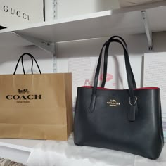 New With Tags Color: Black Red See All Photos For More Item Description Prior To Purchased. Trusted Seller Poshmark Ambassador Xoxo Jewelry, Coach Tote Bag, Luxury Bags Collection, Purse Essentials, Handbag Essentials, Coach Crossbody Purse, Everyday Purse, Girly Bags, Brown Tote