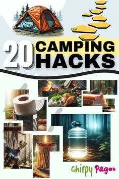 Camping Hacks and Camping Tips for smooth outdoor adventures. From using pine needles, cotton balls to start a campfire to mastering the art of easy campfire cooking through Pre prepared meals and different recipes using same ingredients. Store tissue paper in coffee can. Lighting up water jugs through headlamps to make ambient lighting in outdoor camp. Making brooms using nature. Organising utensils and more. Each hack in this guide is designed to simplify tasks and overcome obstacles. Read on to make camping more enjoyable for everyone involved. Making Brooms, Store Tissue Paper, Camping Trip Essentials, Spell Your Name Workout, Pre Prepared Meals, Can Lighting, Water Jugs, Prepared Meals