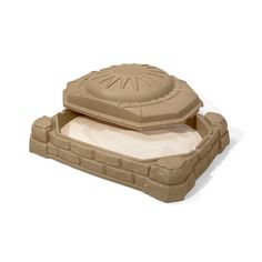 an image of a sand box on white background