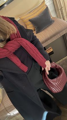 Burgundy Outfit Burgundy Bag, Burgundy Outfit