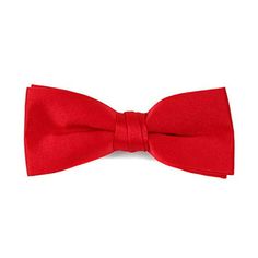 Create the look of a gentleman with our 100% polyester bow ties. Whether for a formal event or simply to look professional, a bow tie is the perfect addition to your attire and with pre knotted you can have perfect knot all the time. This fancy looking and silky feeling will upgrade your look instantly. Size: one size.  Color: Red.  Gender: male.  Age Group: adult. Adjustable Red Bow Tie For Party, Adjustable Red Bow Tie With Bow Tie Back, Red Adjustable Bow Tie With Bow Tie Back, Elegant Red Bow Tie Adjustable, Red Satin Bow Tie Adjustable, Baby Backpack, Boys Backpacks, Formal Event, Gifts For Boys