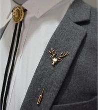 2015 New Men Jewelry Men Lapel Pin Deer Head Brooches Wholesale(China (Mainland)) Pins Fashion, Hat Brooch, Jewelry Men, Deer Head, Mua Sắm