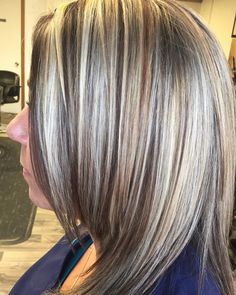 Chunky Highlights, Hair Colour, Hair Colors, Dark Red, Blending, Long Hair, Highlights, Hair Color, Hair Cuts