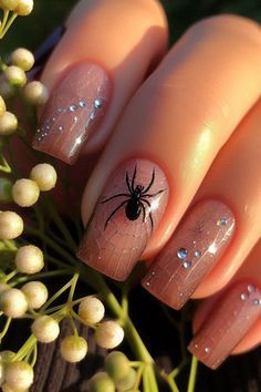 Halloween Nails Short, Simple Halloween Nails, October Style, Nails Spooky, Face Nails, Horror Nails, Usa Nails, Spooky Nails, Halloween Manicure