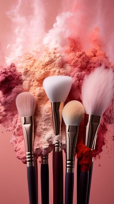 Beauty Parlour Makeup, Makeup Backgrounds, Makeup Artist Branding, Makeup Logo Design, Beauty Salon Posters, Imagenes Mary Kay, Makeup Illustration, Makeup Wallpapers, Makeup Studio