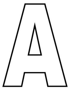 the letter is black and white with an arrow on it's side, as well as