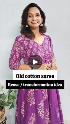 16K views · 1.8K reactions | Old saree upcycle / reuse idea 💡💡 
Comment "yes" if you want to upcycle your old/new saree 💕
.
.
.
.
#sareereused #sareetransformation #sareerecycled #sareeupcycle #oldsareereused #oldsaree #oldsareenewdress #oldsareenewlook #sareestyling #fashion_fitness_by_dimpy #dimpys_boutique_bed_decor #fashiontips #celebritystyle #trending | Preeti Jain Reusing Sarees Ideas, Suits From Saree, Old Clothes Reuse Ideas, Reuse Old Sarees Ideas, Upcycle Saree, Old Saree Reuse Ideas, Saree Upcycle, Saree Dress Design Ideas, Saree Reuse Ideas