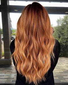 Light Cowboy Copper Hair, Cowgirl Copper Hair With Blonde, Cowboy Copper Hair Color, Cowboy Copper Hair With Blonde, Melted Balayage, Cowgirl Copper Hair, Cowgirl Copper, Hair Color Red Ombre, Copper Brown Hair Color