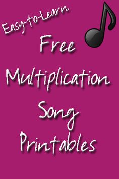 an easy to learn music song with free printables