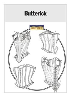 Sewing Pattern for Womens Boned Corset Lace Front Corset | Etsy Corset Steampunk, Corset Sewing Pattern, Corset Costumes, Costume Sewing Patterns, Corset Pattern, Steampunk Corset, Boned Corsets, Victorian Goth, Butterick Pattern