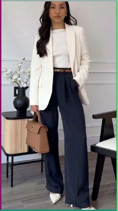 Lawyer Fashion, Casual Work Outfits Women, Business Attire Women, Classic Style Outfits, Business Outfits Women, Hollywood Movies, Blazer Jeans, Classy Work Outfits