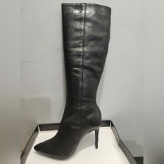 Aqua Knee High Boots New Never Worn With Original Box. Amazing Deal! Elegant Synthetic Boots With 4-inch Heel, Elegant Wide Calf Synthetic Heeled Boots, Elegant Wide Calf Heeled Boots, Elegant High Ankle Synthetic Boots, Elegant Synthetic Knee-high Boots With Round Toe, Synthetic Almond Toe Boots For Night Out, Elegant Synthetic Knee-high Boots For Formal Occasion, Elegant Formal Synthetic Knee-high Boots, Elegant Formal Knee-high Synthetic Boots