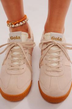 Gola Elan Sneakers | Free People Stylish Shoes For Women Casual, Gola Elan Sneakers, Women’s Sneakers, Cute Shoes Women, Cute Platform Sneakers, Slim Sneakers, Cute Comfy Shoes, Gum Sole Sneakers, Pink Sneakers Outfit