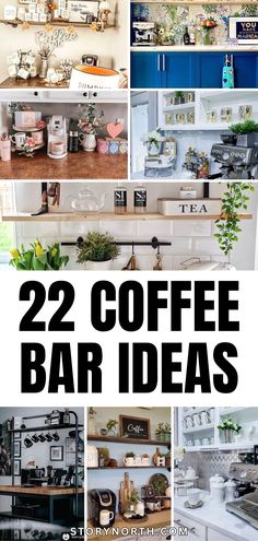 coffee bar ideas that are easy to make