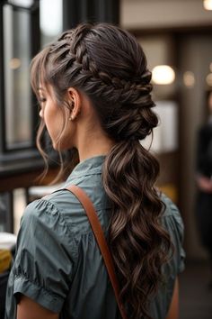 Bohemian Vibes, Peinados Fáciles Para Cabello Corto, Braids For Long Hair, Wedding Dreams, Free Spirited, Homecoming Hairstyles, Short Haircuts, Hairstyles For School, Bride Hairstyles