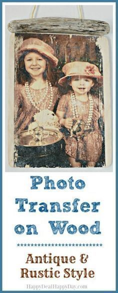 an old photo hanging on a wall with the caption antique & rustic style photos