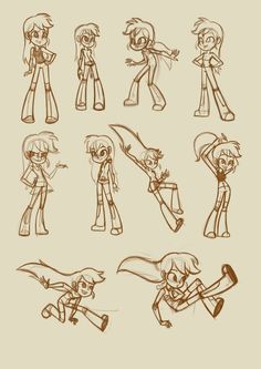 some character sketches for an upcoming project