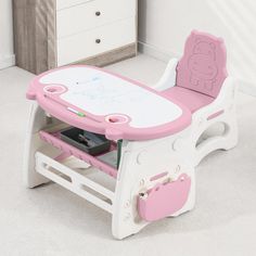 PRICES MAY VARY. 【 ⭐ 5 adjustable gears] accompany the baby 2-10 years old to match the height of the child and "grow up" with the child, which can be adjusted from 19.3 inches to 21.6 inches. You can adjust the height of the table and chair to make your child comfortable to use. 【 ⭐ Safety materials] This set of children's desks and chairs is made of high-quality PE, non-toxic, environmentally friendly, thick, solid and stable, with a bearing capacity of up to 220LB. Even if adults sit on it, i Kids Drawing Table, Toddler Desk And Chair, Toddler Desk, Kids Table And Chair, Kids Activity Table, Toddler Table And Chairs, Toddler Table, Drawing Table, Set The Table