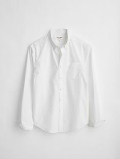 Mill Shirt in Paper Poplin – Alex Mill Classic Wrinkle-resistant Shirt For Spring, Casual Fitted Dress Shirt For Everyday, Casual Dress Shirt With Relaxed Fit For Daywear, Casual White Dress Shirt For Everyday, Classic Daywear Shirt With Pockets, Casual Business Shirt With Wrinkle-resistant Fabric, Classic Shirt With Pockets For Daywear, Casual Business Shirt, Wrinkle-resistant, Classic Shirt With Relaxed Fit For Daywear