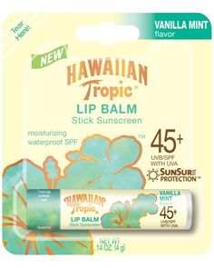 Stick Sunscreen, Mint Lip Balm, Makeup Things, Lip Balm Stick, Some Makeup, Sephora Skin Care, Paula's Choice, Shower Skin Care, Hawaiian Tropic