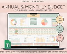 the ultimate guide to create and use an annual and monthly budget sheet for your business