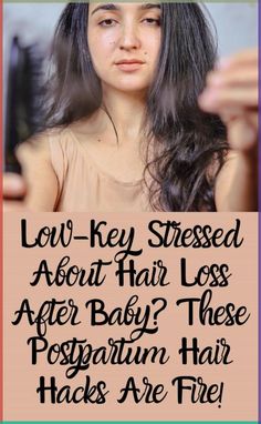 Feeling overwhelmed about postpartum hair loss? Take a deep breath, mama! These tips and tricks will have your hair thriving again in no time. Futuristic Hair, Hair Detox, Hair Starting, Types Of Curls