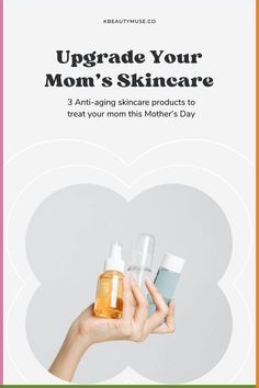 Mother’s Day is the perfect chance to bring Mom up to speed on upgrading her skincare routine. Below are three skincare products that you can gift to your beloved mother to help keep her skin in tip-top shape. These products are also beginner-friendly; so even if your mom is a complete skincare novice (like mine), she’ll be able to reap the benefits of one of these products with ease! Advert Design, Antiaging Skincare Routine, Antiaging Skincare, Quick Diy, Summer Skincare, Skin Tips, Aging Skin Care, Your Mom