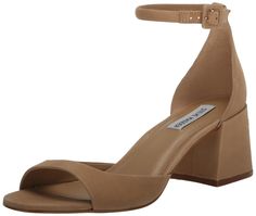 PRICES MAY VARY. Steve Madden Womens Block heel sandal Ankle strap with buckle closure Heeled Sandal, Heel Sandal, Kids Luggage, Luxury Store, Block Heels Sandal, Heeled Sandals, Pharmacy Gifts, Womens Heels, Steve Madden