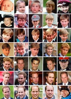 a collage of many different pictures of people in hats and ties, all smiling