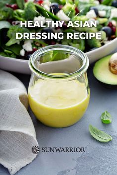 This delicious dressing is perfect for jazzing up your favorite salad. With the added health benefits of Sunwarrior Harvest Turmeric powder, it's a great way to add some extra nutrients to your meal. Give it a try today! Silken Tofu Salad Dressing, Silken Tofu Recipes Asian, Curry Tofu Salad, Ginger Salad Dressing Japanese, Alkaline Vegan Salad Dressing, Asian Dressing, Lentil Loaf, Vegan Lunch Recipes