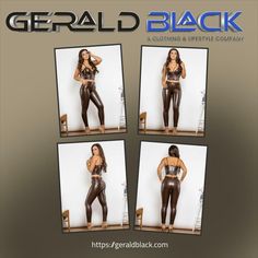 Enrich your shopping list wisely at GeraldBlack.com.  Women's Shinning Brown Leather Middle Waist Leggings Shapers Top Yoga Set
 #tightpants #pantsmurah #womenpants Formal Pants, Yoga Shirt, Your Shopping List, Yoga Set, Yoga Session, Yoga Shirts, Body Shapers, Synthetic Leather