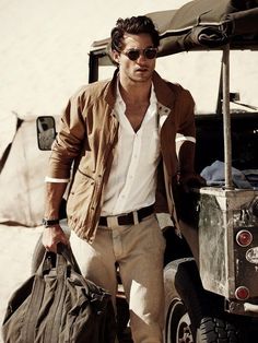 Safari Outfit, Safari Outfits, Vintage Safari, Safari Chic, Adventure Outfit, Rugged Style, Burberry Brit, Safari Style, Cool Outfits For Men