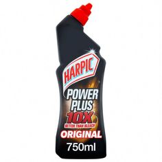 harppl power plus 10x original 750ml bottle with red cap on white background