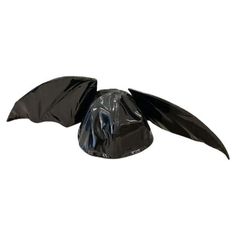 SS20 Moschino Couture Jeremy Scott Black Bat Wings Hat Trick Or Chic Halloween Additional Information: Material: 66% PL, 34% PU Color: Black Pattern: Horns Style: Hat w/wings Condition: Brand new with tags attached Chic Halloween, Moschino Couture, Black Bat, Jeremy Scott, Bat Wings, Black Pattern, Moschino, Accessories Hats, Bat