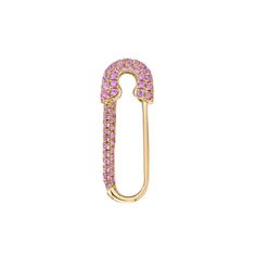 Genuine Natural Pink Tourmaline Dangle Safety Pin Earring Minimalist Solid 14k Tourmaline Gold Easy To Wear Safety Pin Earring Women Jewelry ------------------------------------------------------------------------------------------------------------------------------------------------------------------------------------------------ ★ Description ★  * Gemstone : 100% Genuine Natural Pink Tourmaline * Stone Weight : 0.46 ct Pair  * 14K Solid Yellow Gold, ( Available in 14K & 18K Yellow, Rose, and White Gold ) * Option available in 18K Gold * All size available * Ready to Ship in 1-2 Weeks ------------------------------------------------------------------------------------------------------------------------------------------------------------------------------------------------ ≫ FAQ below f Single Pink 14k Gold Earring, Safety Pin Earring, Safety Pin Jewelry, Earring Minimalist, Safety Pin Earrings, Tourmaline Stone, Pin Jewelry, Recycled Gold, Jewelry Earrings Hoops