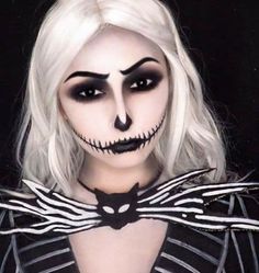 Jack The Pumpkin King, Skeleton Halloween Costume, Makeup Sephora, Cute Halloween Makeup, Halloween Beauty